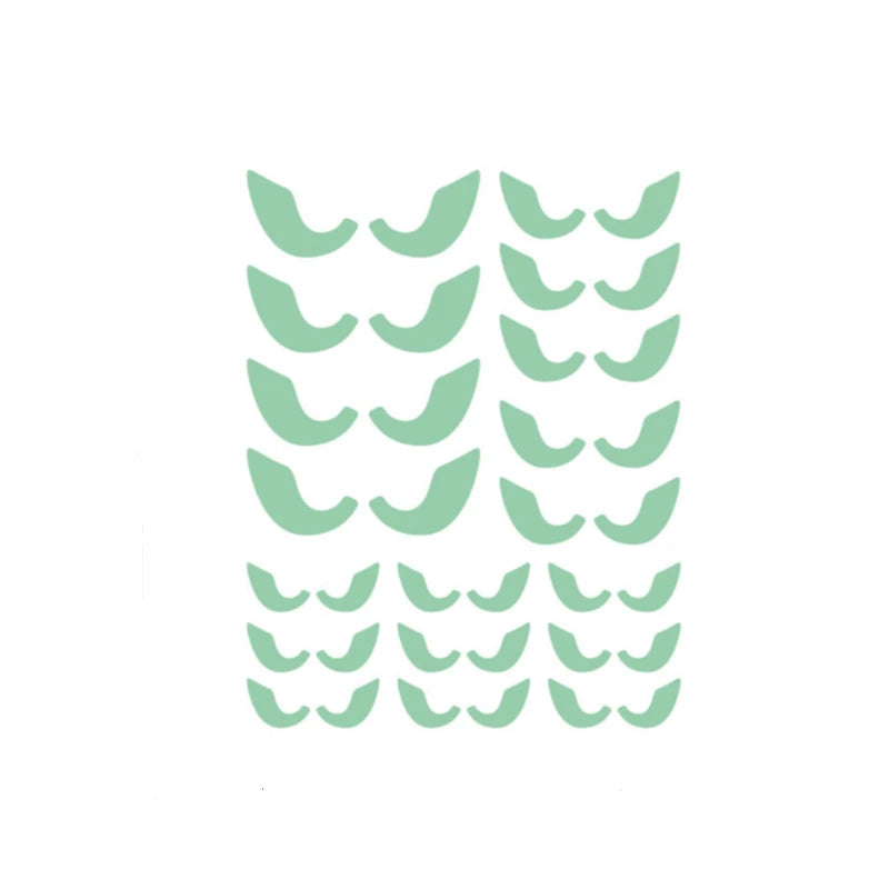 Halloween Night Light Wall Stickers Peeping Night Light Eyes Stickers Ghost Decoration Stickers Fluorescent Horror Wall Stickers