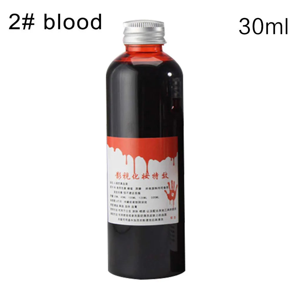 Halloween Emulation Fake Props Fake Blood Prank Props Gel Tube Horror Fancy Dress Costume Halloween Party Tool 30ml Party Tool